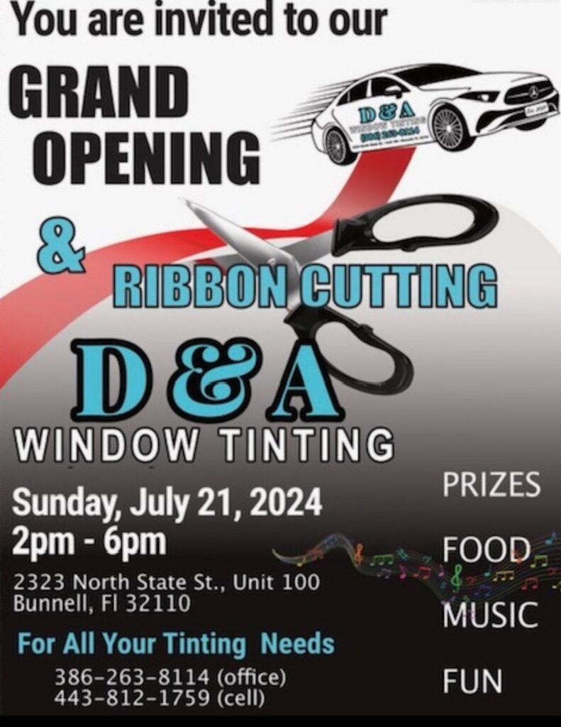 Ribbon Cutting DA Window Tinting